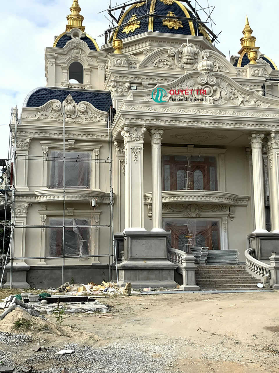 Sơn giả đá biệt thự